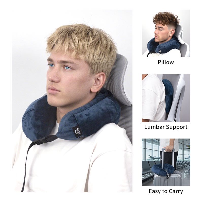 Neck pillow usage - comfortable support for travel